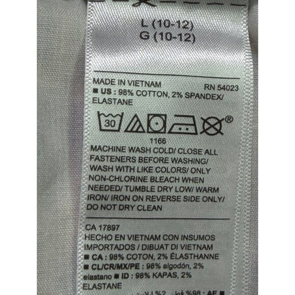 Old Navy Girls Leopard Corduroy Mini Skirt High Rise L (10–12) NWT - Picture 7 of 11